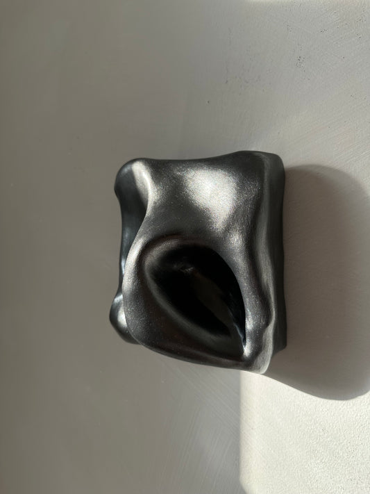 Molten Obsidian | 3D Wall Art