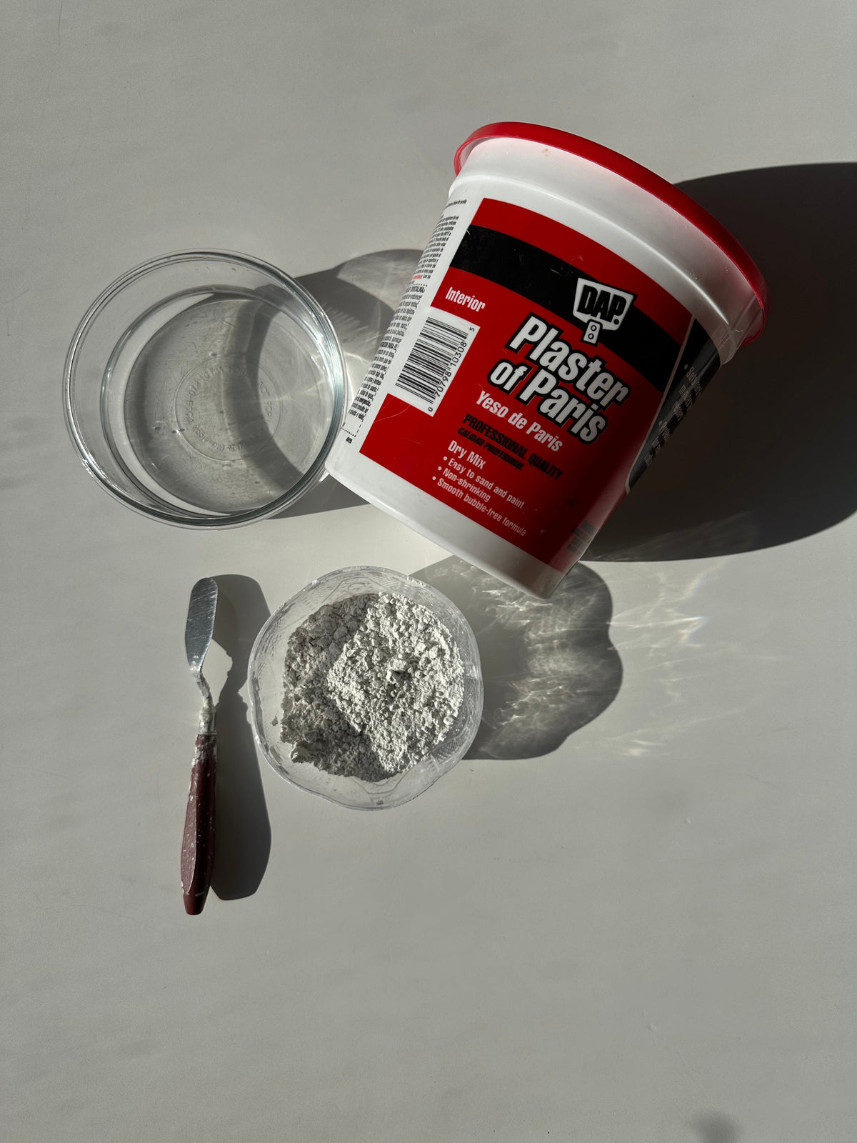 Simple Plaster Mixture Recipe (3 Ingredients Only) – TheZenDoc Studio